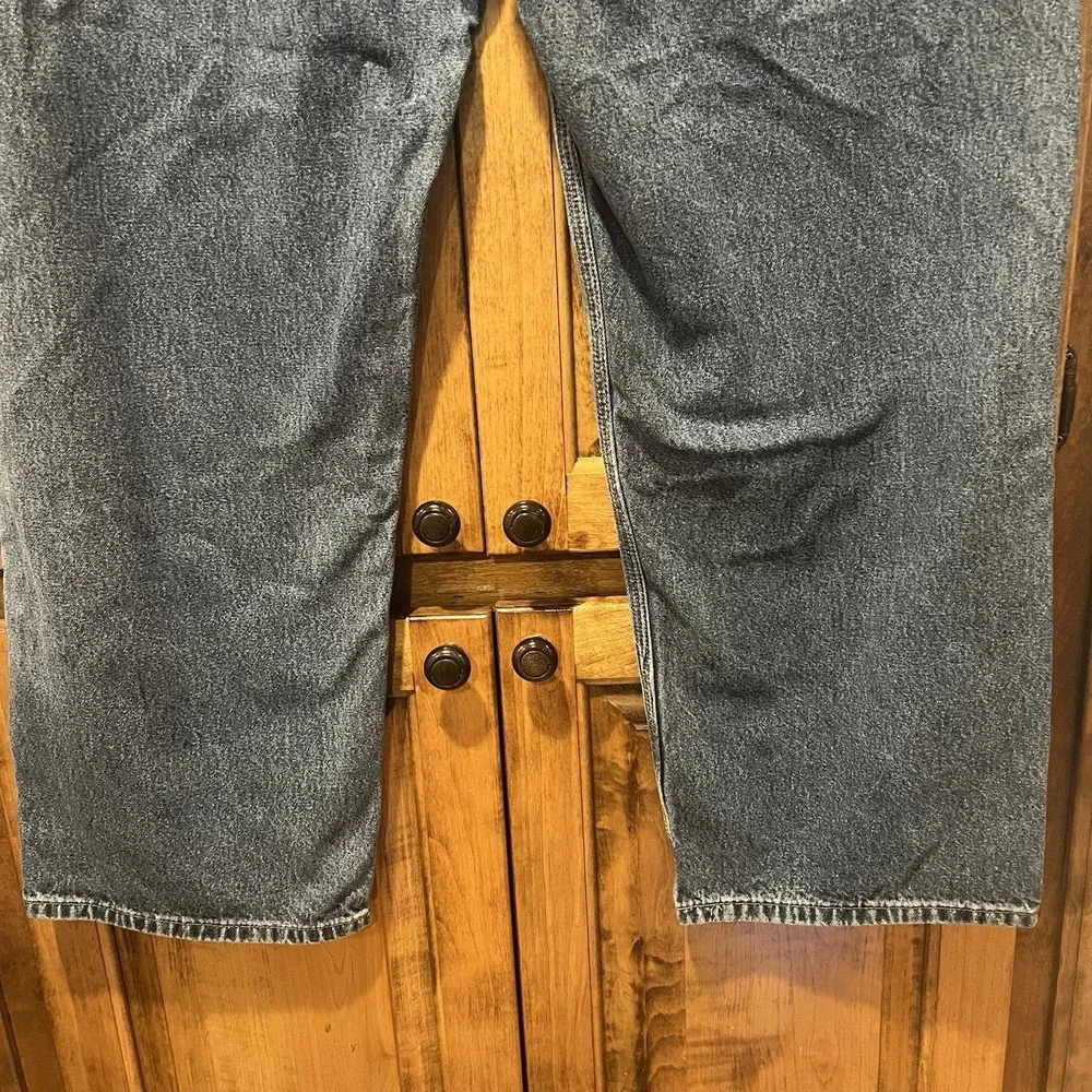 Carhartt Jeans Mens 44x32 Original Fit Carpenter‎ Baggy Medium Wash Denim Blue